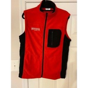 Full Zip 3 Pocket Beefeater London Vest Size Large New